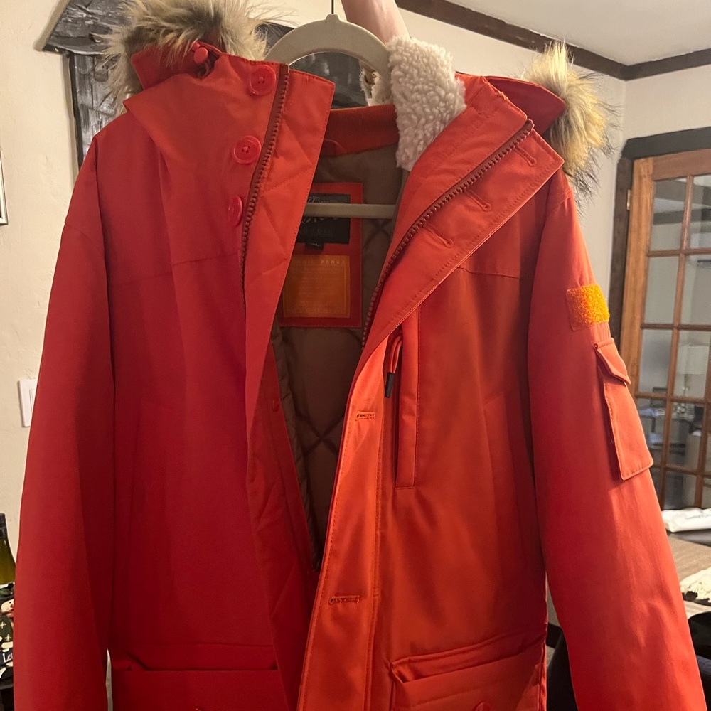 J Crew Nordic Parka Mens Medium M